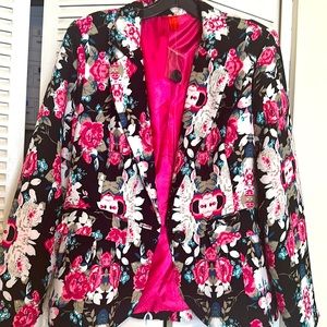 Brand new never worn Forever 21 floral blazer size L